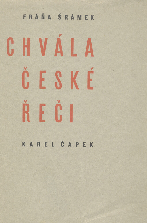 Chvála české řeči