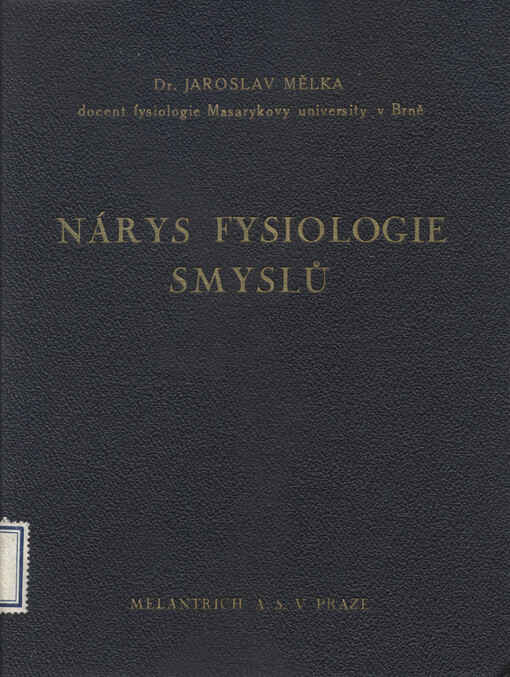 Nárys fysiologie smyslů
