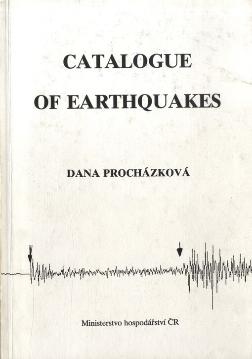 Catalogue of earthquakes