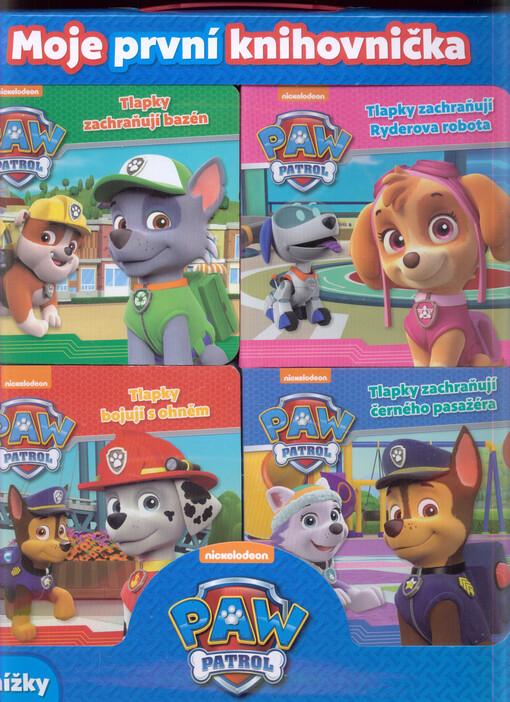 Moje první knihovnička : 4 knížky. Paw Patrol