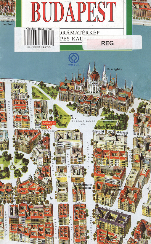 Budapest panorámatérkép : képes kalauz