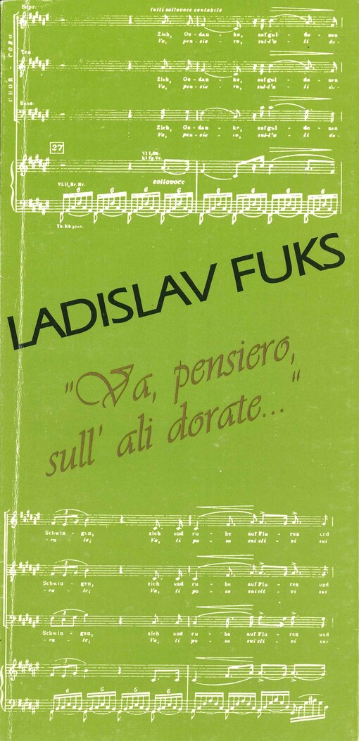 Leť, myšlenko, na zlatých křídlech vánku...