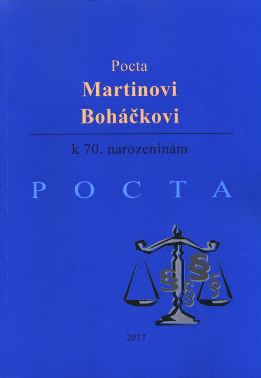 Pocta Martinu Boháčkovi
