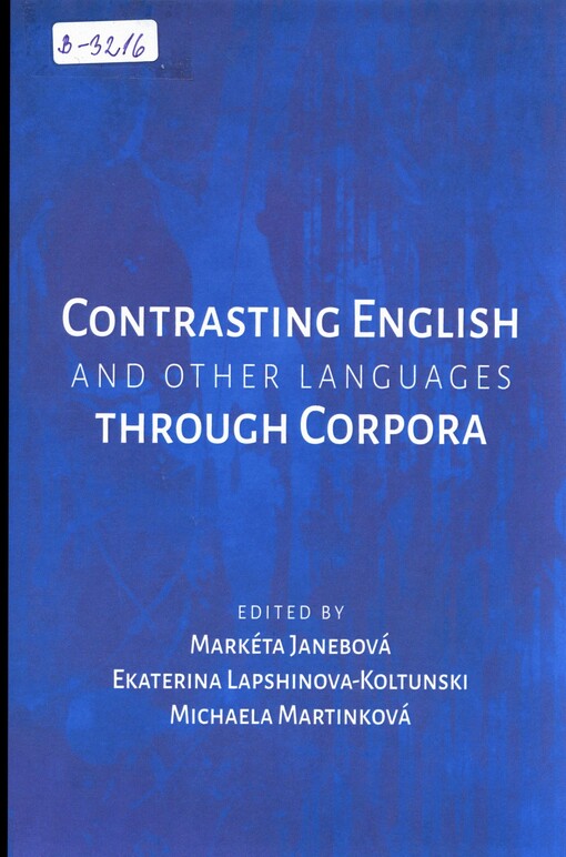 Contrasting English and other languages through corpora
