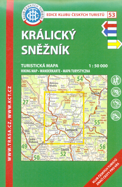 Králický Sněžník : turistická mapa 1:50 000