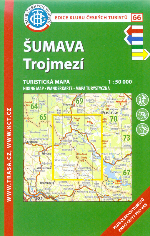Šumava - Trojmezí : turistická mapa 1:50 000
