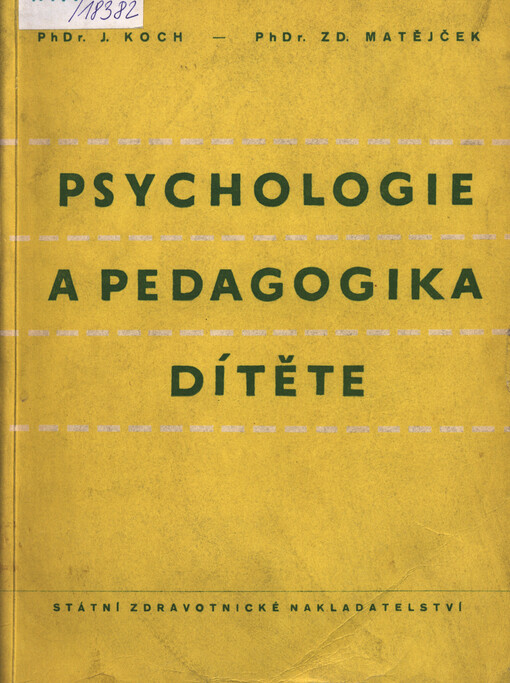 Psychologie a pedagogika dítěte