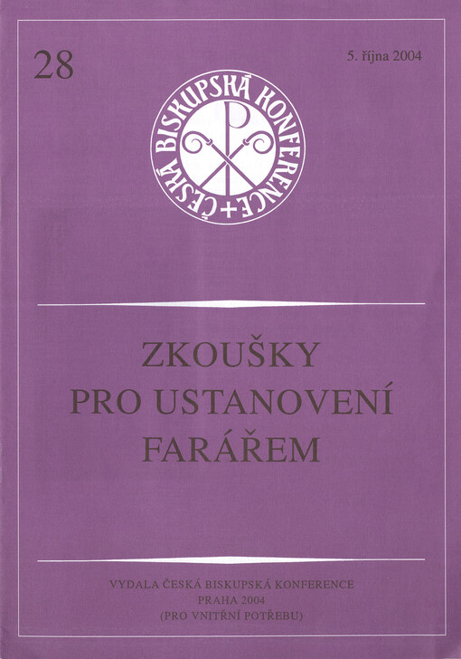 Zkoušky pro ustanovení farářem