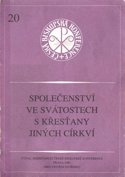 Společenství ve svátostech s křesťany jiných církví