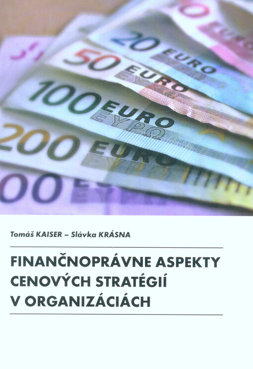 Finančnoprávné aspekty cenových stratégií v organizáciách