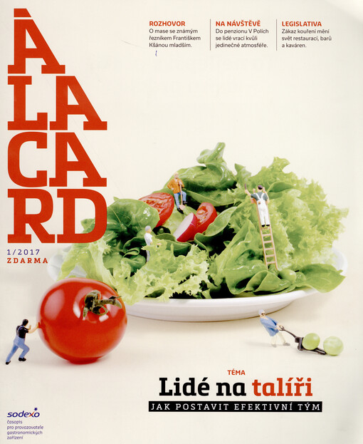 À la card : časopis pro provozovatele gastronomických zařízení