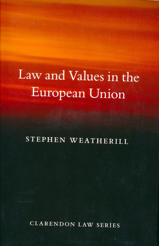 Law and values in the European Union