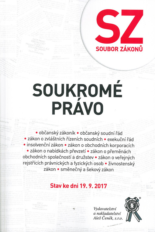 Soukromé právo : (soubor zákonů)