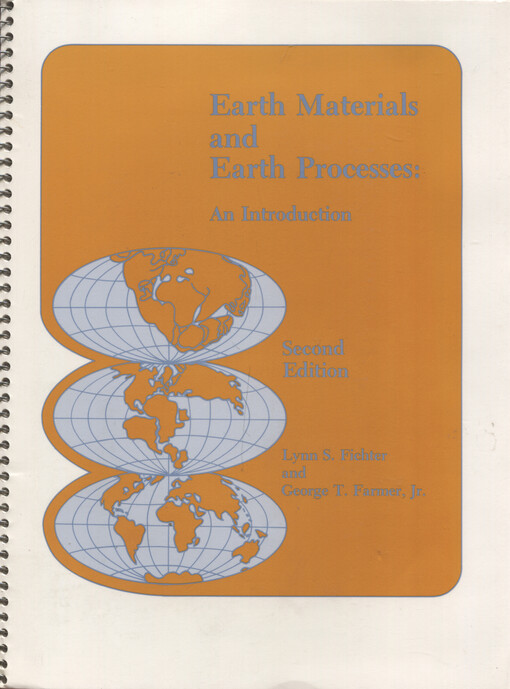 Earth materials and earth processes : an introduction