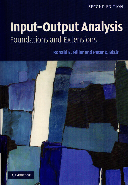 Input-output analysis : foundations and extensions