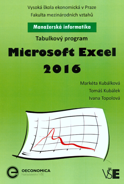 Tabulkový program Microsoft Excel 2016