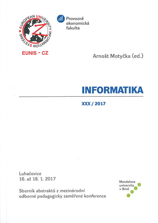 Informatika XXX/2017
