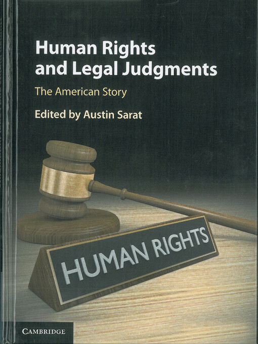 Human rights and legal judgments : the American story