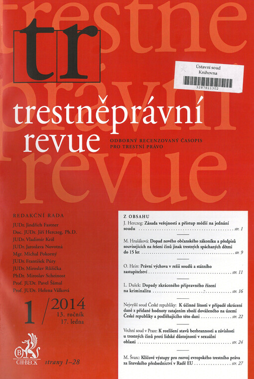 Trestněprávní revue