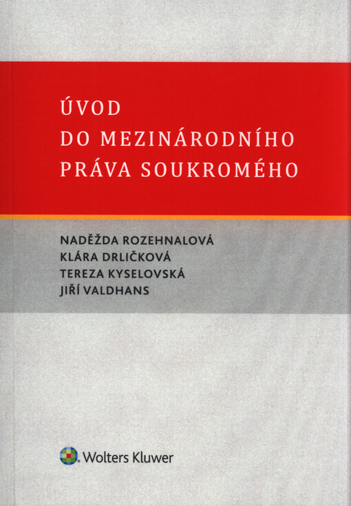 Úvod do mezinárodního práva soukromého