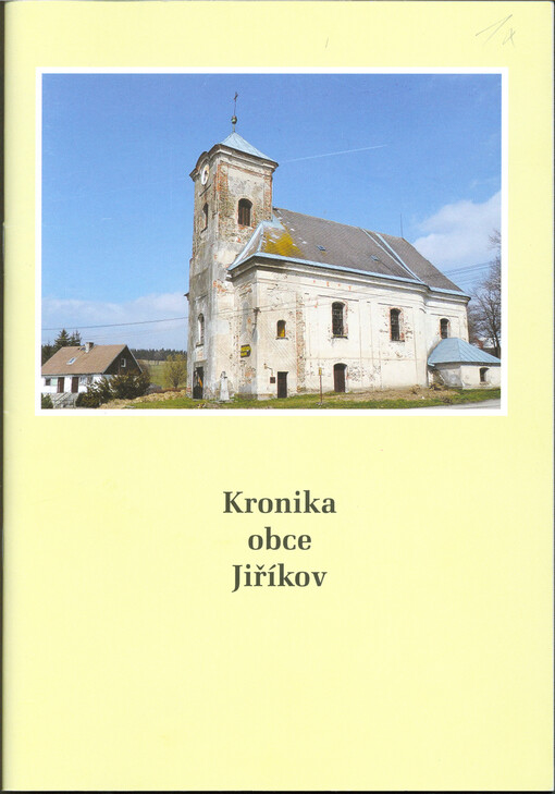 Kronika obce Jiříkov
