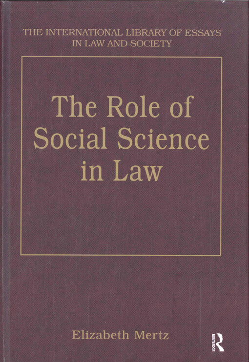 The role of social science in law