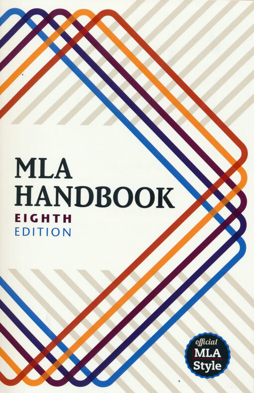 MLA handbook