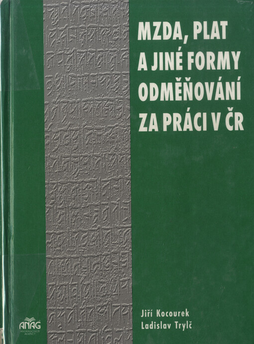 Mzda, plat a jiné formy odměňování za práci v České republice