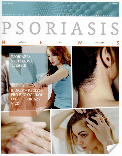Psoriasis news : časopis pro odborníky ve zdravotnictví : Czech edition