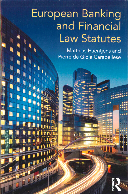 European banking and financial law statutes