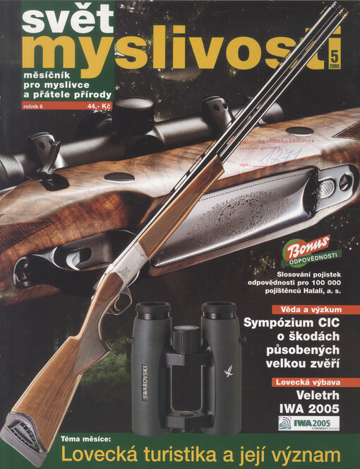 Svět myslivosti : měsíčník pro myslivce a přátele přírody