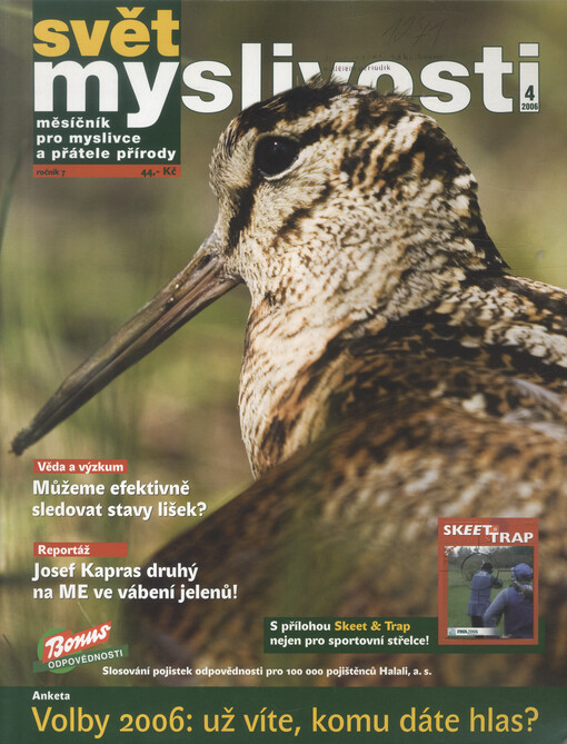 Svět myslivosti : měsíčník pro myslivce a přátele přírody