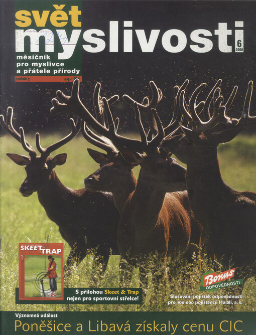 Svět myslivosti : měsíčník pro myslivce a přátele přírody
