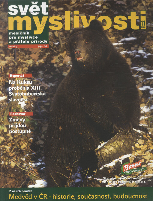 Svět myslivosti : měsíčník pro myslivce a přátele přírody
