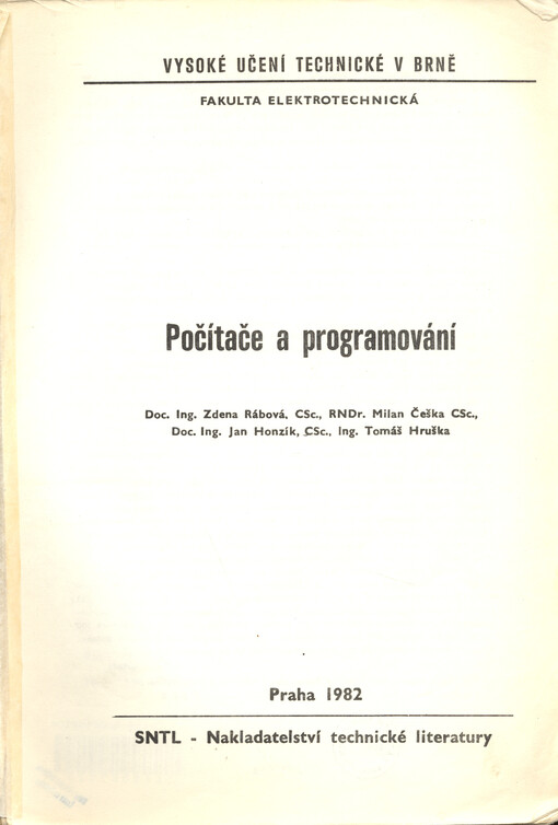 Počítače a programování