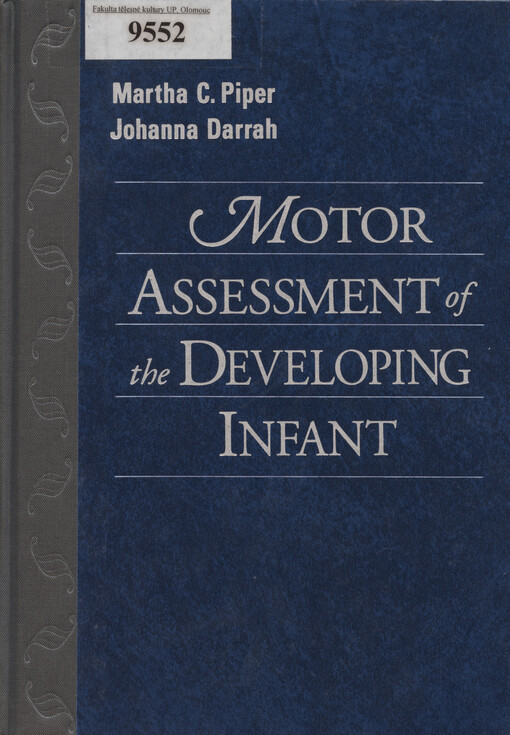 Motor assessment of the developing infant