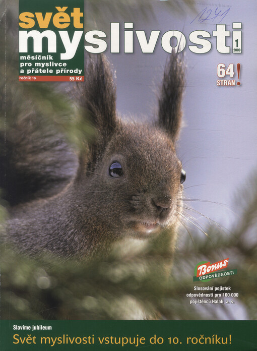 Svět myslivosti : měsíčník pro myslivce a přátele přírody