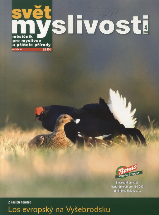 Svět myslivosti : měsíčník pro myslivce a přátele přírody
