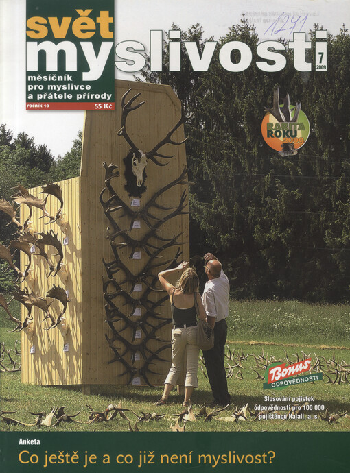 Svět myslivosti : měsíčník pro myslivce a přátele přírody