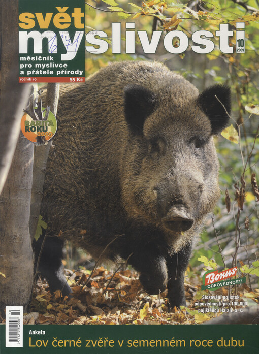 Svět myslivosti : měsíčník pro myslivce a přátele přírody