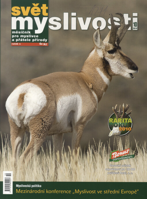 Svět myslivosti : měsíčník pro myslivce a přátele přírody