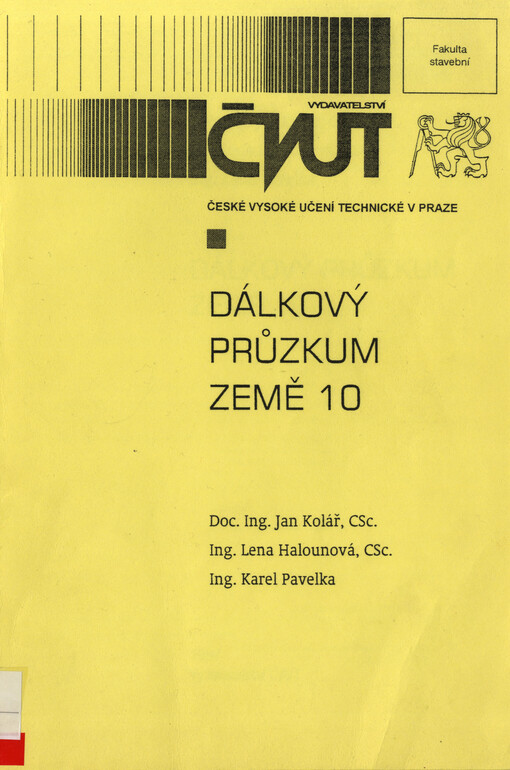 Dálkový průzkum země 10