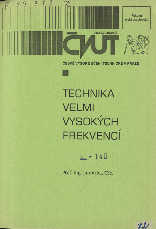 Technika velmi vysokých frekvencí
