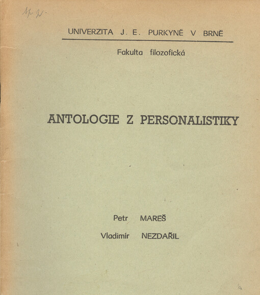 Antologie z personalistiky