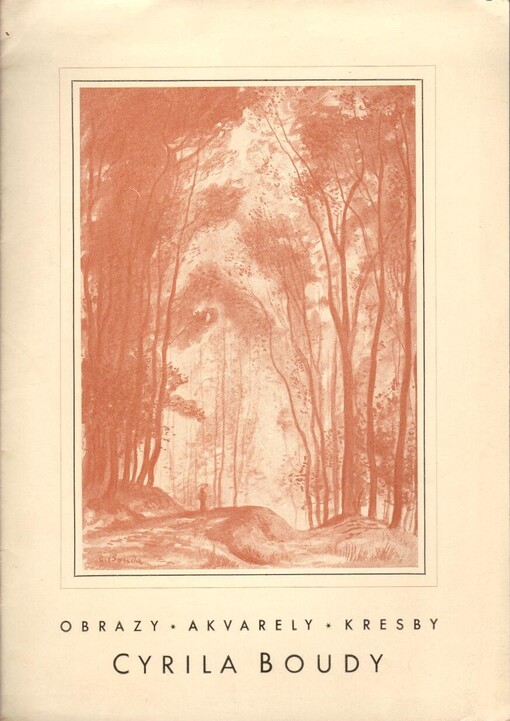 Obrazy, akvarely a kresby Cyrila Boudy :XII. výstava Pošovy galerie : od 15. dubna do 4. května 1943