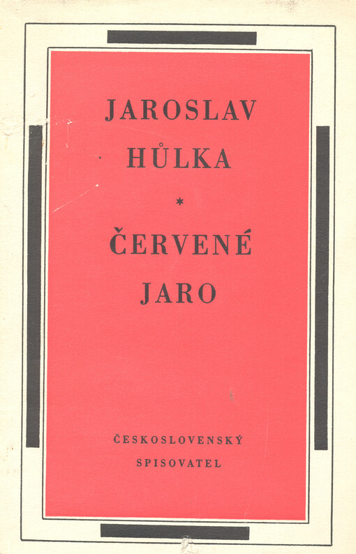 Červené jaro :výbor z díla 1919-1924