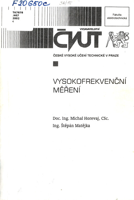 Vysokofrekvenční měření