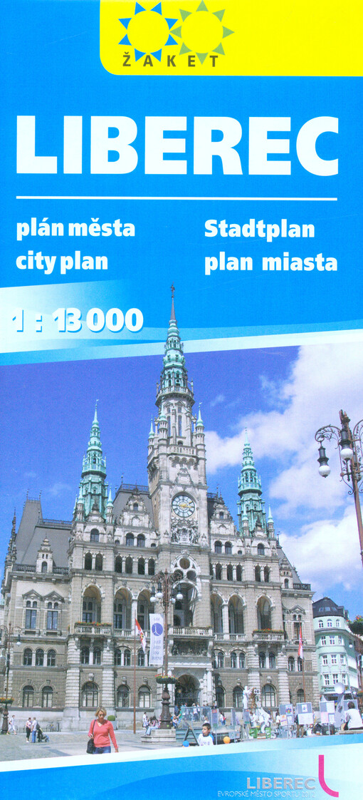 Liberec : plán města 1:13 000