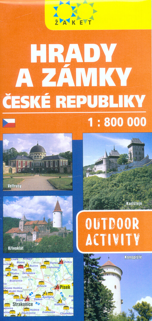 Hrady a zámky České republiky = The castles and châteaux in the Czech Republic = Burgen und Schlösser in der Tschechischen Republik