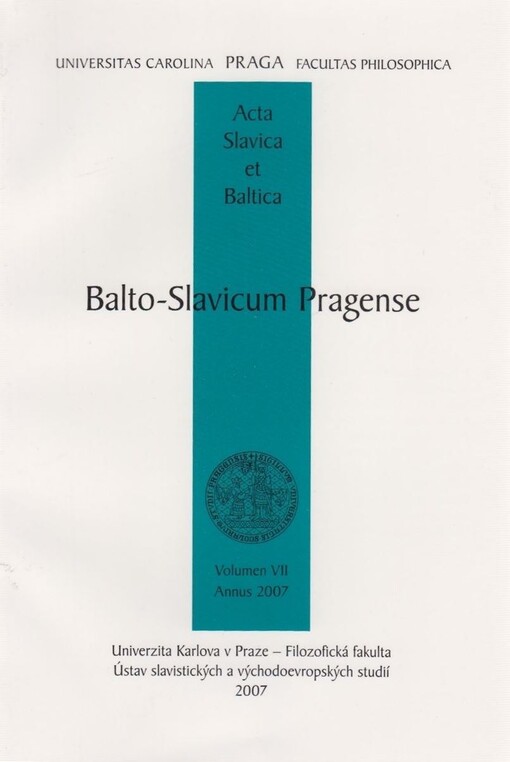 Balto-Slavicum Pragense